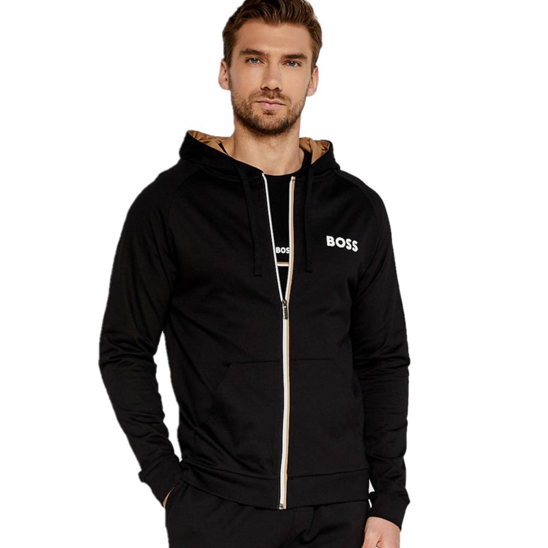 Hugo Boss Black Hooded Sweatshirt - Main Image