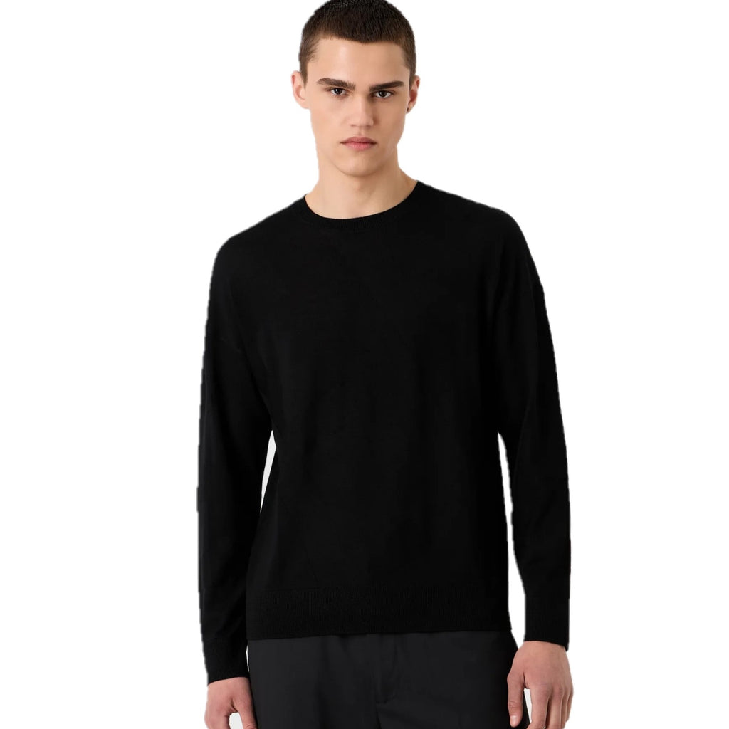 Emporio Armani Virgin Wool Knit - Ignition For Men