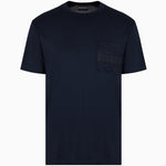 Emporio Armani Rubberised Logo T-Shirt 6R1T85 1JUVZ 0920 Navy