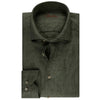 Stenstroms Linen Shirt Dark Green 7747217970420