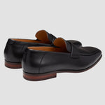 AQ By Aquila Black Porter Loafers