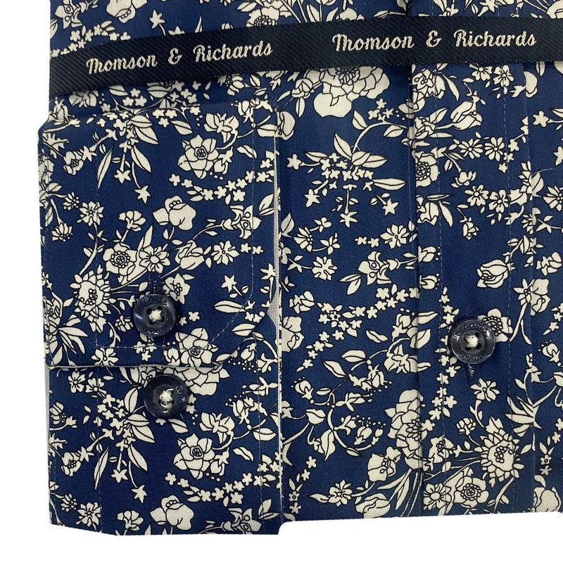 Thomson & Richards Ward Navy Shirt