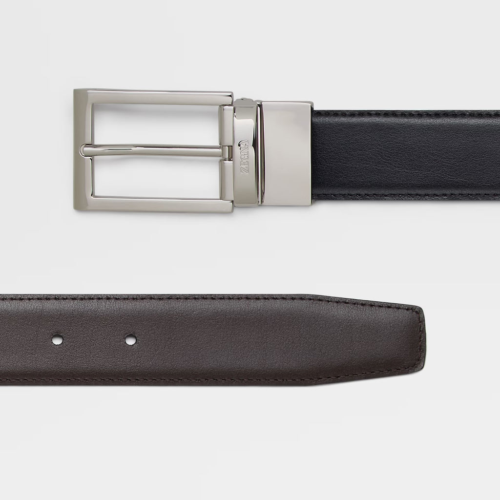 Zegna Reversible Leather Belt - Ignition For Men