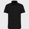 Emporio Armani Short-Sleeved Shirt 8N1C91 1NI9Z 0999 Black
