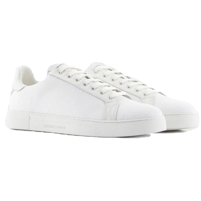 Emporio Armani Monogram Sneakers - Main Image
