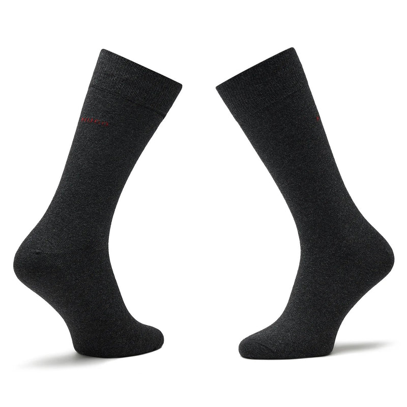 HUGO 3pack Cotton Blend Charcoal Socks - Ignition For Men