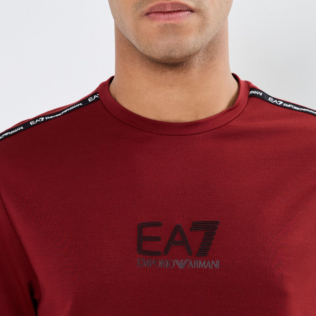 EA7 T-Shirt 6DPT10 PJTMZ 1496 Burgundy