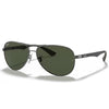 Ray-Ban 0RB8313 Carbon Fibre Sunglasses 005/N5 Black 