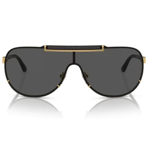 Versace Sunglasses 0VE2140 10028740 GOLD &amp; DARK GREY