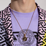 Versace Gold Medusa Head Necklace 1005358 1A00638 4J120