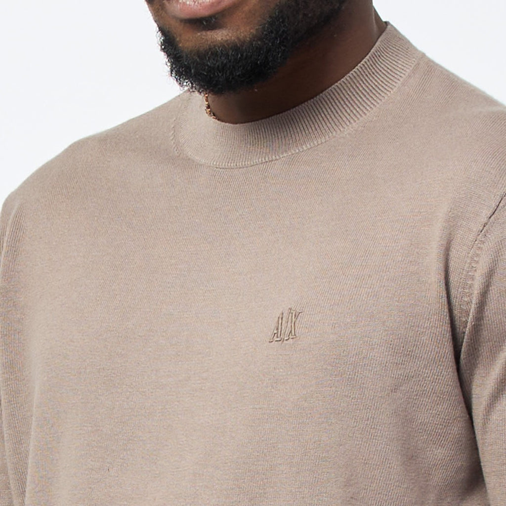 Armani Exchange Knitwear XM000338 AF12291 U6107 Taupe