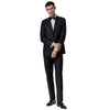 Canali 2pce Black Suit BF00084 107 7 13280/19