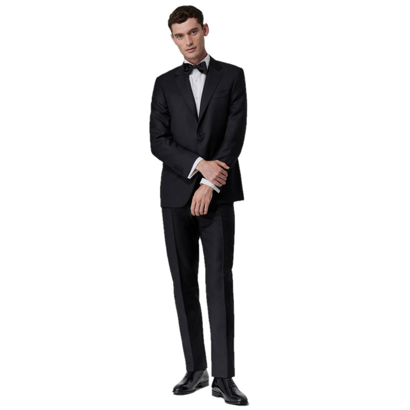 Canali 2pce Black Suit BF00084 107 7 13280/19