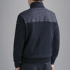 Paul &amp; Shark Wool Sweater With Denim Inserts 14311236 050 Dark Navy