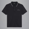 Paul &amp; Shark Cotton Tencel Piqué Polo 14311713 11D Black