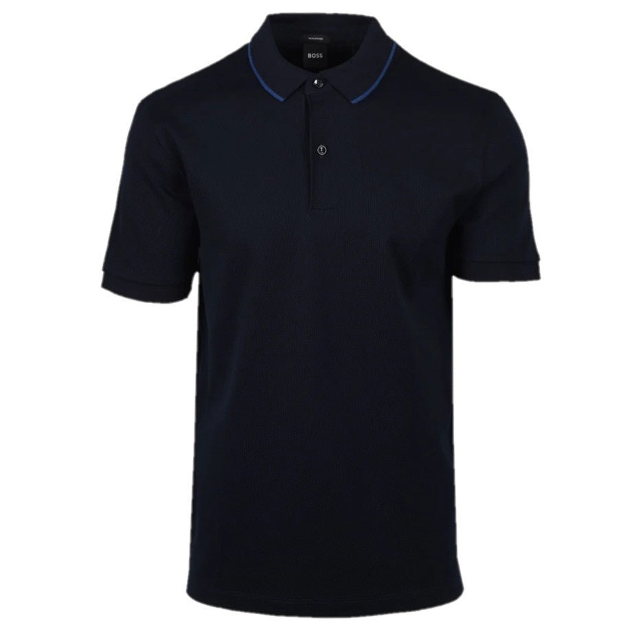 Hugo Boss Prout Mercerised Polo 50527650 10266434 405 Navy