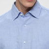 Hugo Boss Regular-fit Linen Shirt 50539531 10259309 450 Light Blue