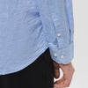 Hugo Boss Regular-fit Linen Shirt 50539531 10259309 450 Light Blue