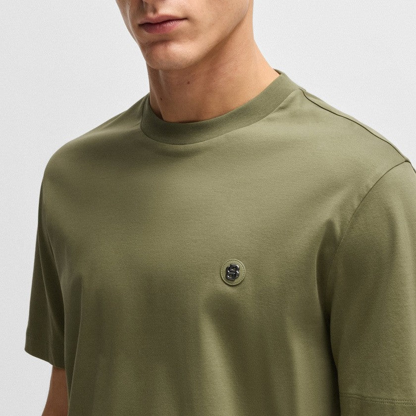 Hugo Boss Cotton T-Shirt&nbsp;50520298 311 Medium Green