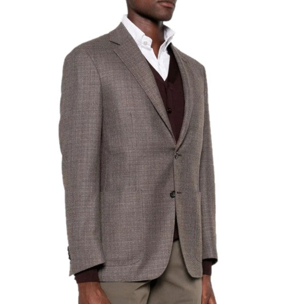 Canali Pure Wool Brianza Brown Kei jacket CU01158 23288 708&nbsp;