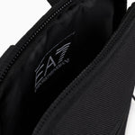 EA7 Recycled Fabric Train Core Mini Shoulder Bag 245080 CC940 02021 Black / White