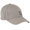 EA7 Cotton Baseball Cap 247088 CC010 27041 Grey / Black