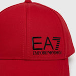 EA7 Cotton Baseball Cap 247088 CC010 42474 Red / Black