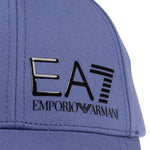 EA7 Cotton Baseball Cap 247088 CC010 70336 Marlin / Black