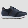 Paul &amp; Shark Leather &amp; Suede Sneakers 25418015 64039996 050 Navy