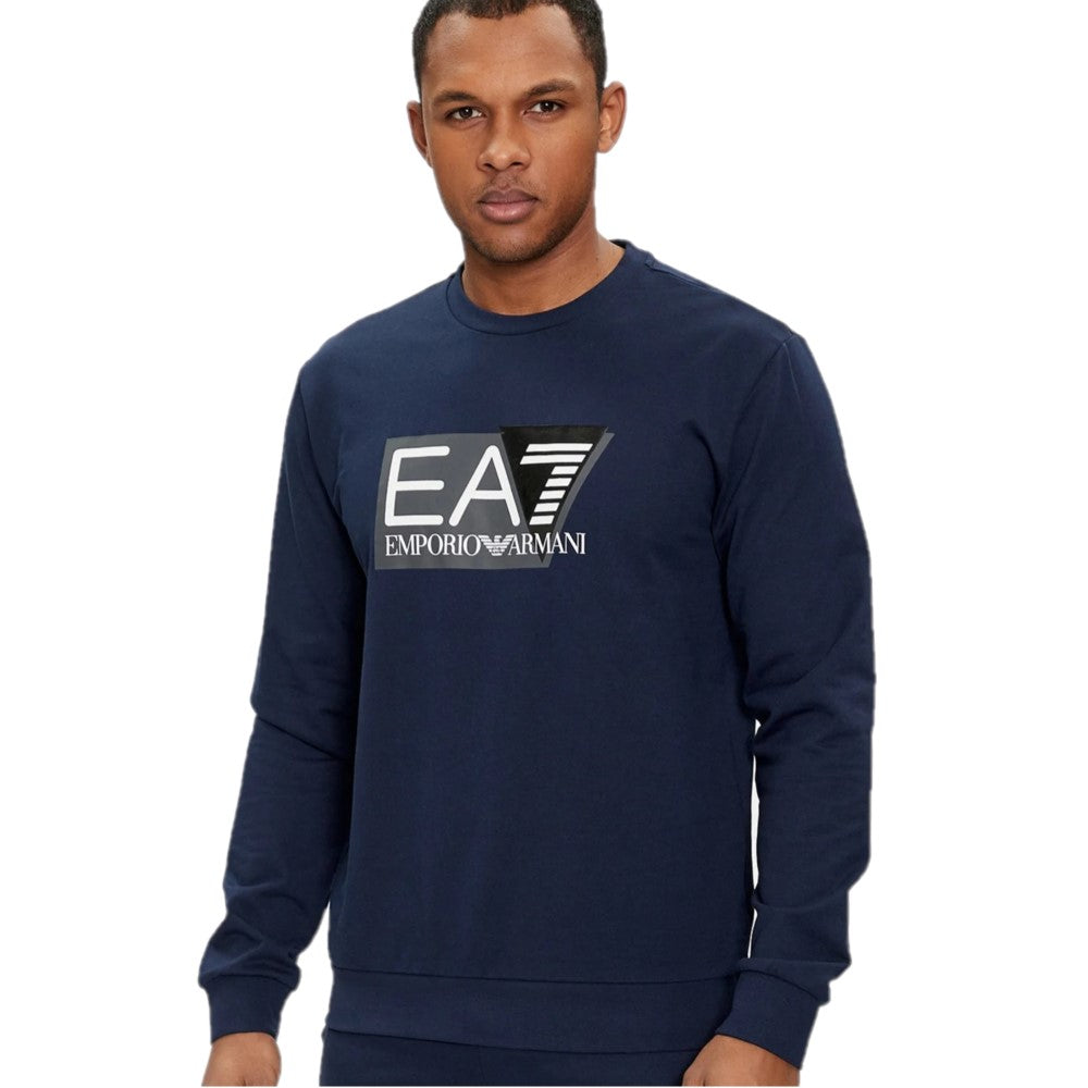 EA7 Visibility Crew-Neck Sweatshirt - Ignition For Men