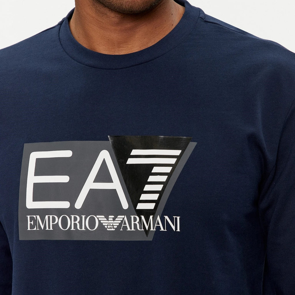 EA7 Visibility Crew-Neck Sweatshirt - Ignition For Men