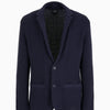 Armani Exchange Single-breasted Knitted Jacket 3DZG1D ZM3TZ 15CX