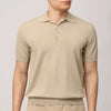 Canali Knitted Polo MK00145 / 714 C0127 Beige