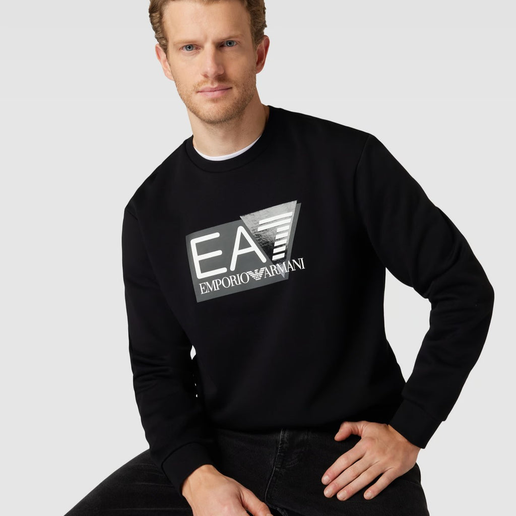 EA7 Sweatshirt 3DPM01 PJ07Z 1200 Black