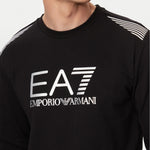 EA7 7 Lines Crew-Neck Sweatshirt - Ignition For Men