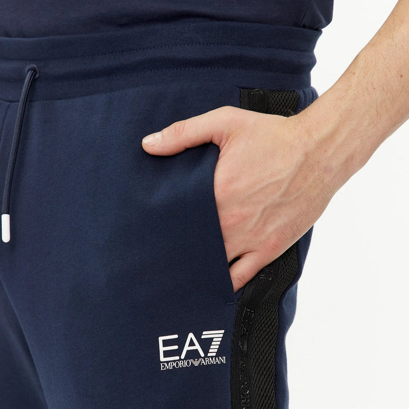 EA7 Cotton Joggers 3DPP76 PJEQZ 0554 Navy Blue