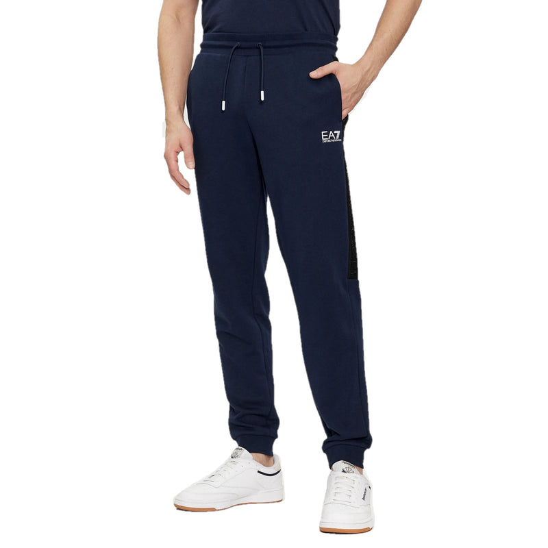 EA7 Cotton Joggers 3DPP76 PJEQZ 0554 Navy Blue