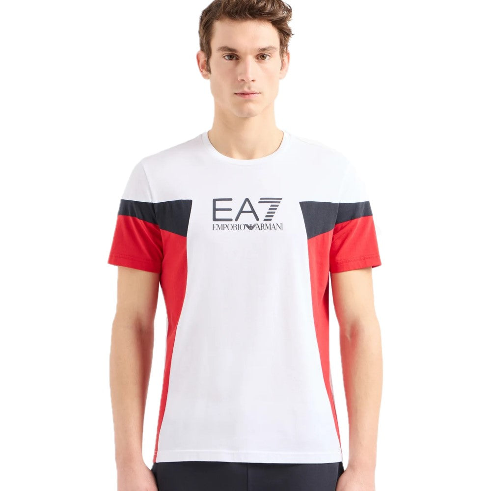 EA7 T-Shirt 3DPT10 PJ02Z 1100 White
