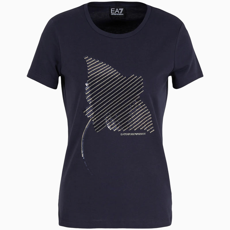 EA7 Womens Costa Smeralda T-shirt - Ignition For Men