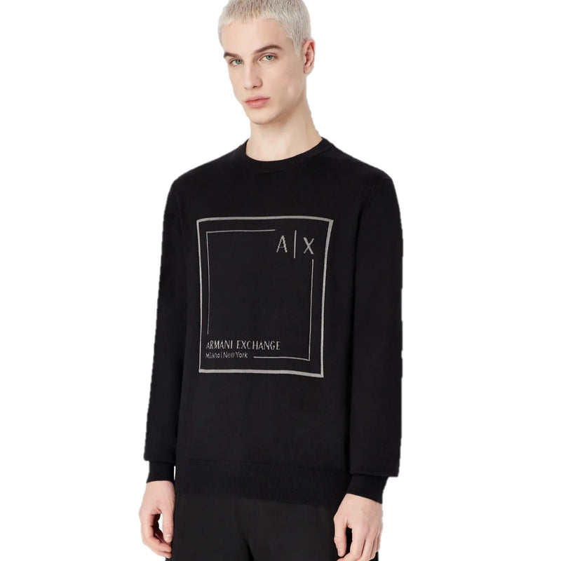 Armani Exchange Knitwear 3RZM1A-ZM2HZ 1200 Black