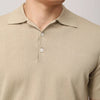 Canali Knitted Polo MK00145 / 714 C0127 Beige