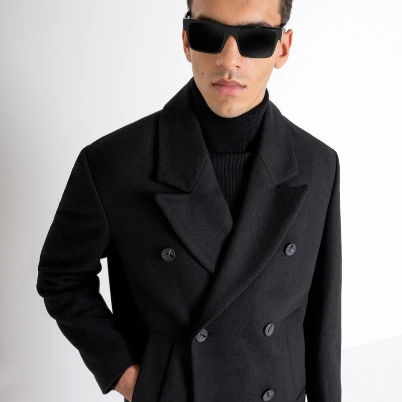 Antony Morato Coat MMCO00910 FA500064 9000 BLACK