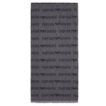 Emporio Armani Jacquard logo Scarf 625060 CC786 00041 Grey&nbsp;