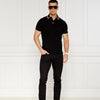 Emporio Armani Mercerised Piqué Polo 6D1F65 1JTKZ 00C0 Black