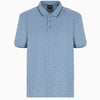 Armani Exchange Polo 6DZFLA ZJ2ZZ 15DU Light Blue