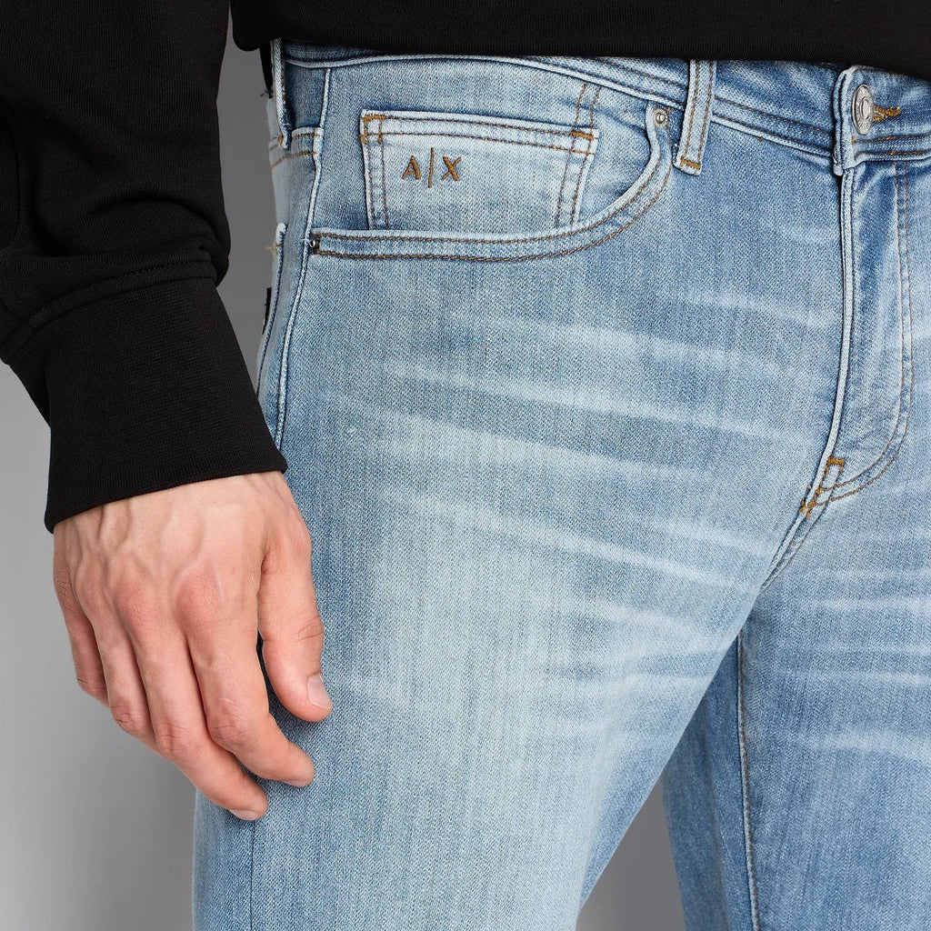 Armani Exchange J33 Super Skinny Denim Jeans 6RZJ33-Z1TTZ 25EU