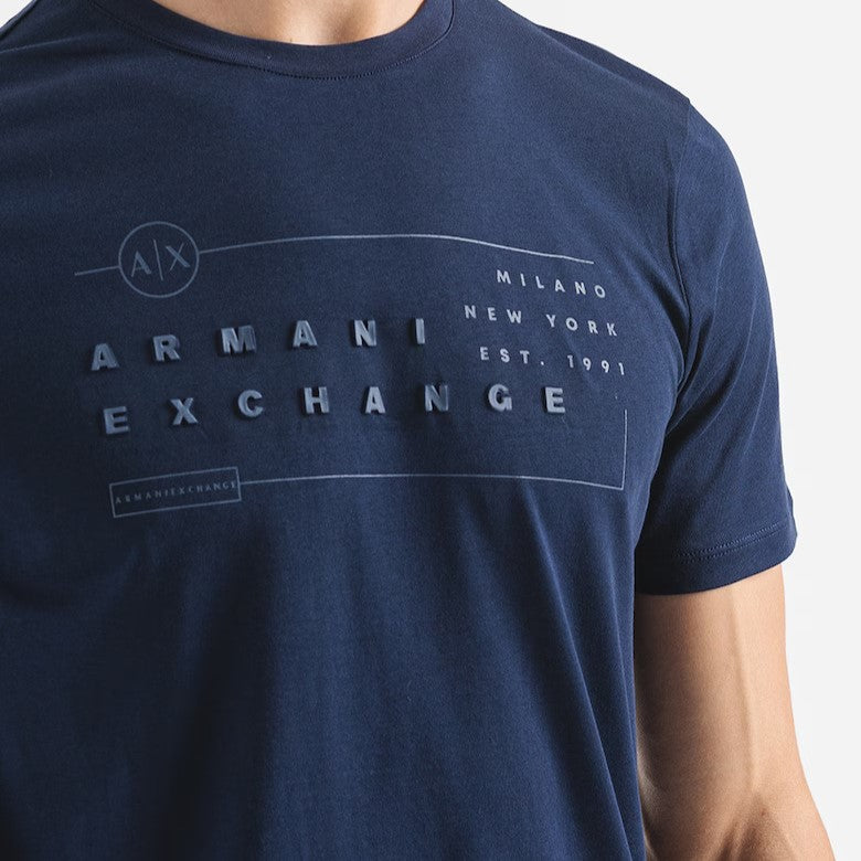 Armani Exchange T-Shirt 6RZTHM ZJ8EZ 15BA NAVY