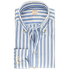 Stenstroms Blue Striped Oxford Shirt 712261 8738 152 Blue Striped Shirt