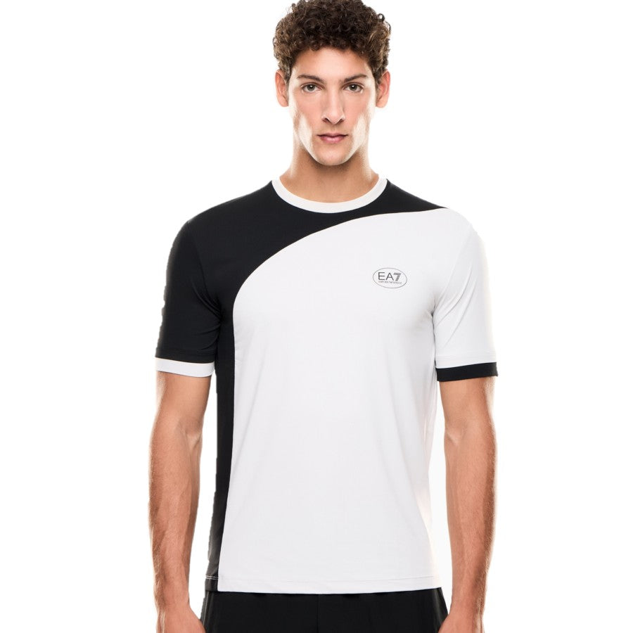 EA7 Tennis Pro T-shirt 7M000840 AF1368 U9001 Light Grey