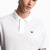 Emporio Armani Polo With Micro Eagle&nbsp;8N1FQ2 1JTKZ 0100 White